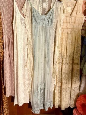 Free People So Into You Maxi Slip ~ in Pond